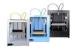 High Speed Stereolithography Rapid Prototyping 3D Printer with Two Extruders