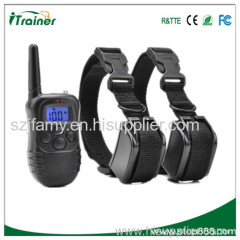 Hot selling pet products Rechargeable LCD Vibra Remote Training Collar