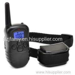 Hot selling pet products Rechargeable LCD Vibra Remote Training Collar