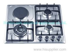 Stainless Steel Panel Strong Firepower Gas Stove
