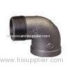 ISO7/1 Thread 92 Street Elbow 90 Malleable Iron Fittings , Size 1/8