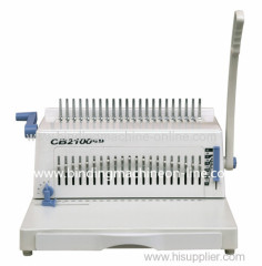 Desktop Manual A4 size paper binding machine CB2100 PLUS