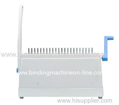 Desktop Manual Plastic Ring Comb Binding Machine