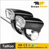 ABS 3 red LEDs bicycle front light