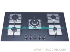 Security-related Tempered Glass Kithcen Gas Cooker