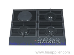 Tempered Glass Panel Gas Stove With Strong Firepower