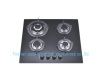Tempered Glass Panel Gas Stove With Safety Device