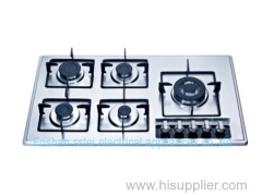 Stainless Steel Kitchen Gas Burners With 5 Burners