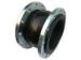 Single Sphere Flanged Flexible Rubber Joints Galvanized For Marine , Rubber Expansion Bellows