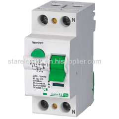 R1 series electromagnetic leakage circuit breaker 6A-63A 20000 times Mechanical life