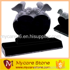 Shanxi black baby angle heart tombstone