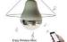 Warm white / cold white LED Light with Wireless Speaker and bluetooth connection 5W