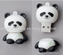 Panda shape USB flash disk