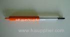 Standard Cylinder Orange Color Metal Industrial Gas Springs , Automotive Gas Struts