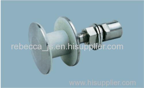Stainless steel routel for point-fixed glass curtain wall