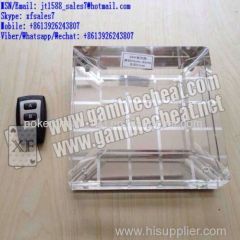 XF new ashtray camera for poker analyzer and edge bar-codes marking playing cards