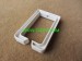 Square cable ring in grey