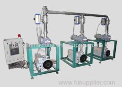 Central vacuum pump plants