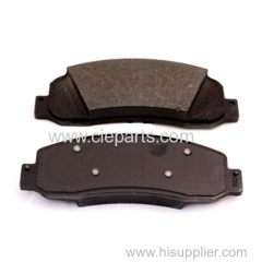 autoparts brake pad with high performance like low noise and rate of wear