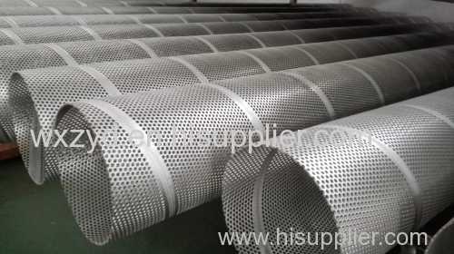 stainless steel export air center core exporter filter frames perforated filter elements spiral welded 316 metal pipes