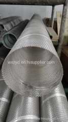 stainless steel water perforated filter elements air center core exporter filter frames spiral welded 316 metal pipes