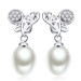 Butterfly Design Pearl Earrings Hot Sale