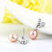 Fashion Pearl Silver Earrings