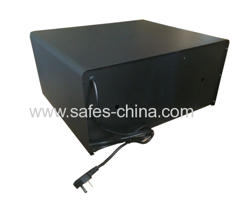 Credit card hotel Electronic guest room safes with outlet charger for laptop