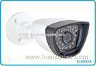 Waterproof Bullet 2 Megapixel IP Camera P2P Cloud CCTV , 20m IR Distance