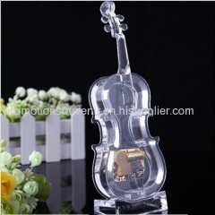 Crystal Music Box For Wedding Decoration Or Gift