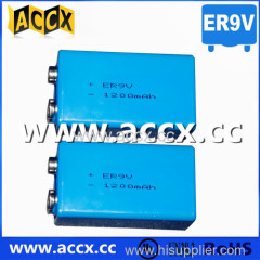 ER9V smoke detector, fire detector battery 10.8V 1200mAh