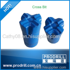 Taper Button/ Cross/ Chisel Bit for small hole drilling