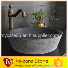 2015 western dasign chocolate round corner kitchen sink