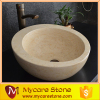 Professional Honey beige marble wash sink