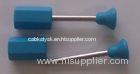 ISO PAS 17712 Blue High Security Bolt Seal For Meter with Bar Code Printed