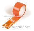 Hot Melt Adhesive PET Secuity Seal Tape For Customer Carton / Security Documents Bags