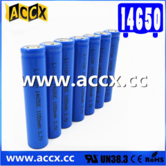 li-ion battery 14650 3.7v 1050mAh