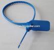Blue Cargo Wire Security Seals With PE Material / Printing Company Name For Boxes / Bags