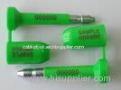 Plastic Bolt ISO PAS 17712 High Security Seal For Truck , 1400kgs Pull Load