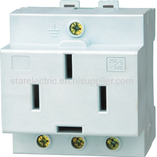 KXA series modularization socket apply to household residence hotel airport wharf etc place for distribution system