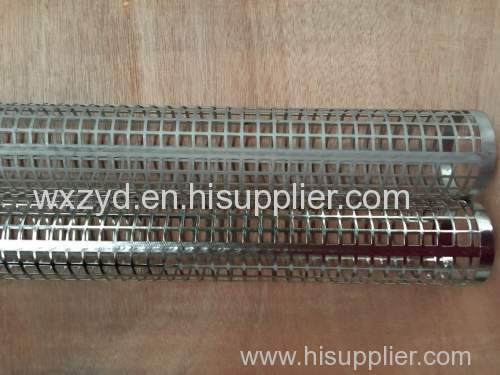 Zhi Yi Da 316 Straight Seam Fiter Element Air Center Core Water Perforated Metal Welded Tubes Filter Frame To Italy