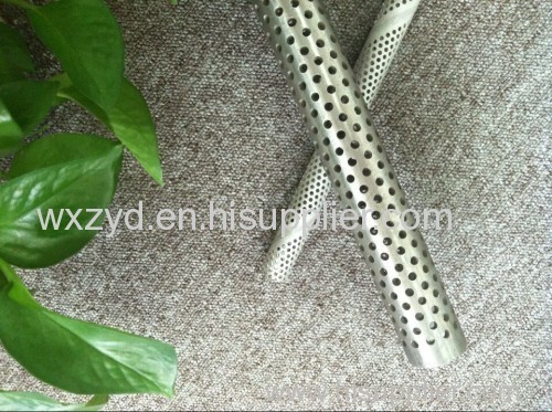 Zhi Yi Da Water Perforated Metal Welded Tubes 304 Straight Seam Fiter Element Air Center Core Filter Frame To Spain