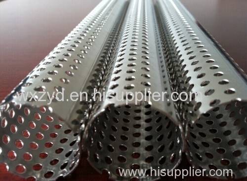Zhi Yi Da 304 Straight Seam Fiter Element Water 316 Perforated Metal Welded Tubes Air Center Core Filter Frame To Spain