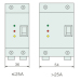 KXQV-63 serious intelligent self recovery over/under voltage protection device