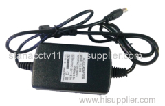 Plastic Housing Double Lines Output DC12V 2A Adaptor