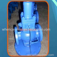 DP27 flanged pilot operated pressure reducing valve