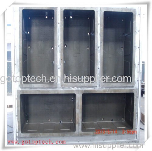 EPS box mold for packing fish and seafood on EPS machine