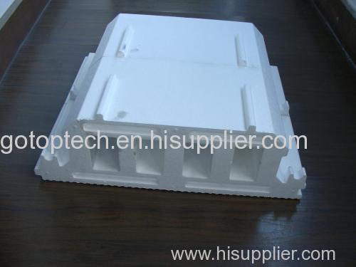 eps mold making floor or roof with eps shape moulding machine