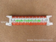 10 pairs gel filled QCS Quick Connection system terminal block
