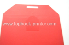 Online design or printed die cutting gold-stamped uncoated paper gift packaging bag